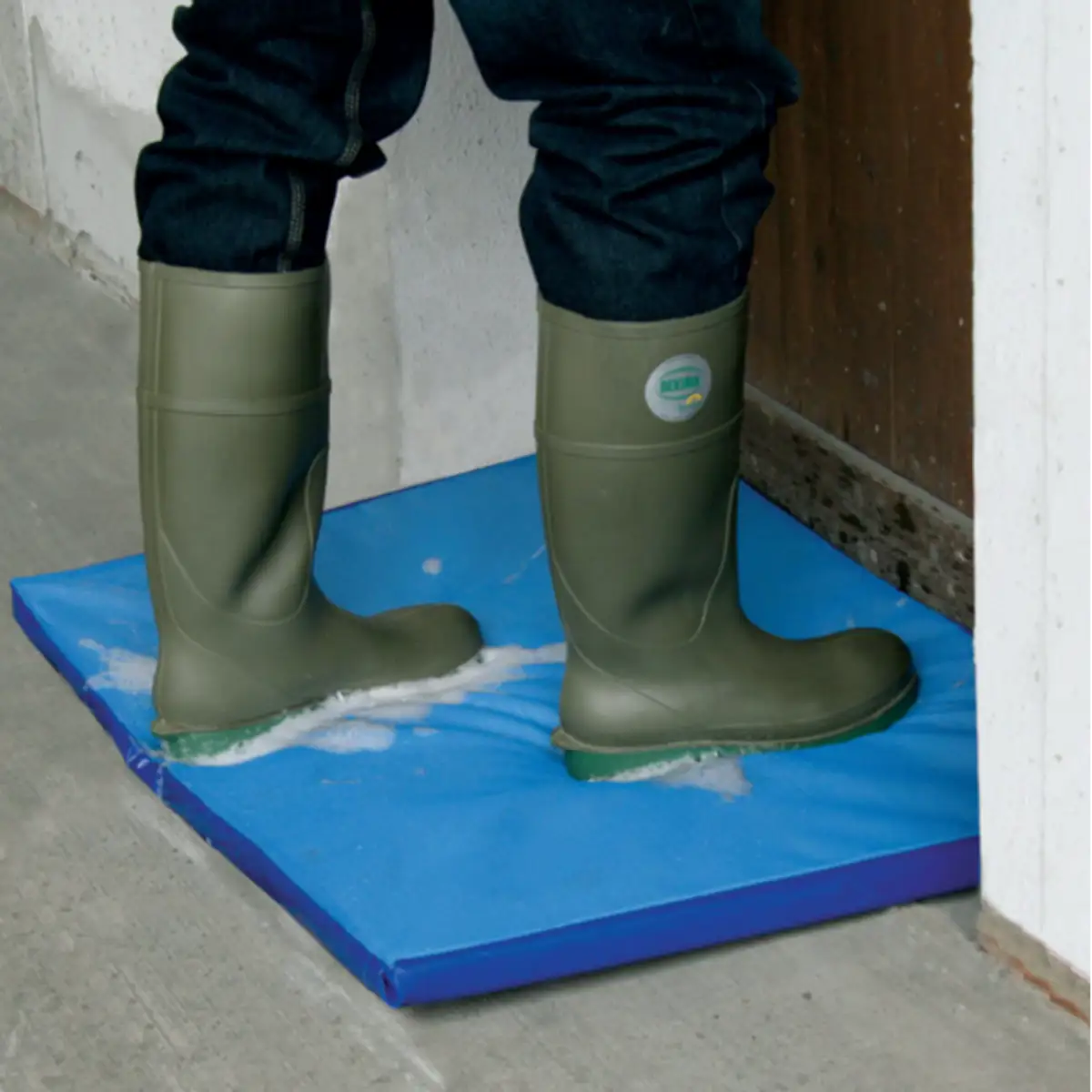 Désinfection des bottes