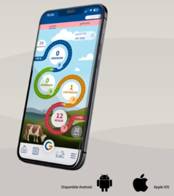 Disponible sur Android et Apple